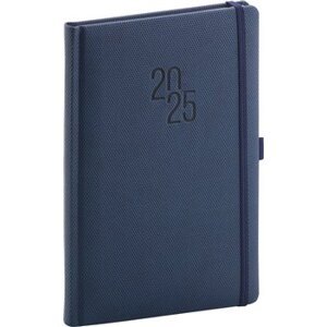 Týdenní diář Diamante 2025, modrý