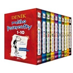 Deník malého poseroutky BOX 1-10 - Jeff Kinney