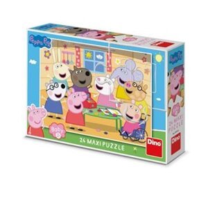 Puzzle - Peppa Pig Obchod 24 dílků maxi