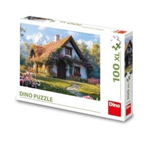 Puzzle - Chata v údolí 100 XL dílků