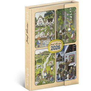 Týdenní magnetický diář Josef Lada 2026