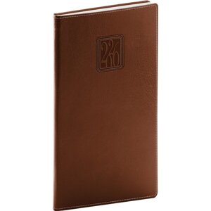 Kapesní diář Panama 2026, hnědý