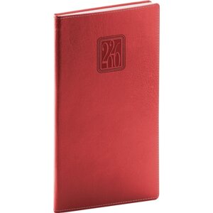 Kapesní diář Panama 2026, červený
