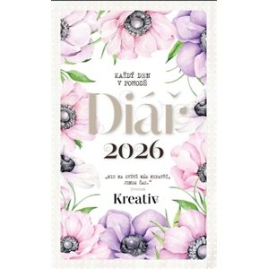 Kreativ Diář 2026 - Vlčí mák